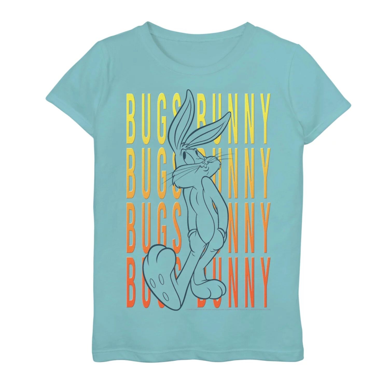 

Футболка с плакатом и рисунком «Looney Tunes Bugs Bunny» для девочек 7–16 лет Licensed Character