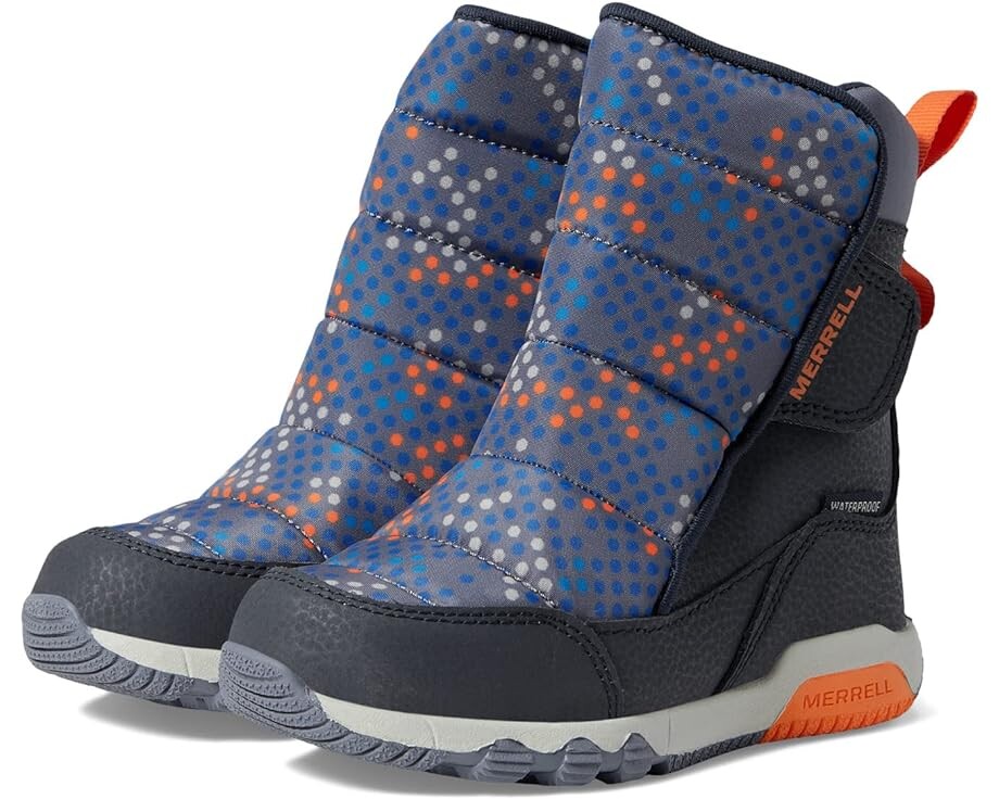 

Ботинки Merrell Free Roam Puffer Waterproof, цвет Navy/Multi