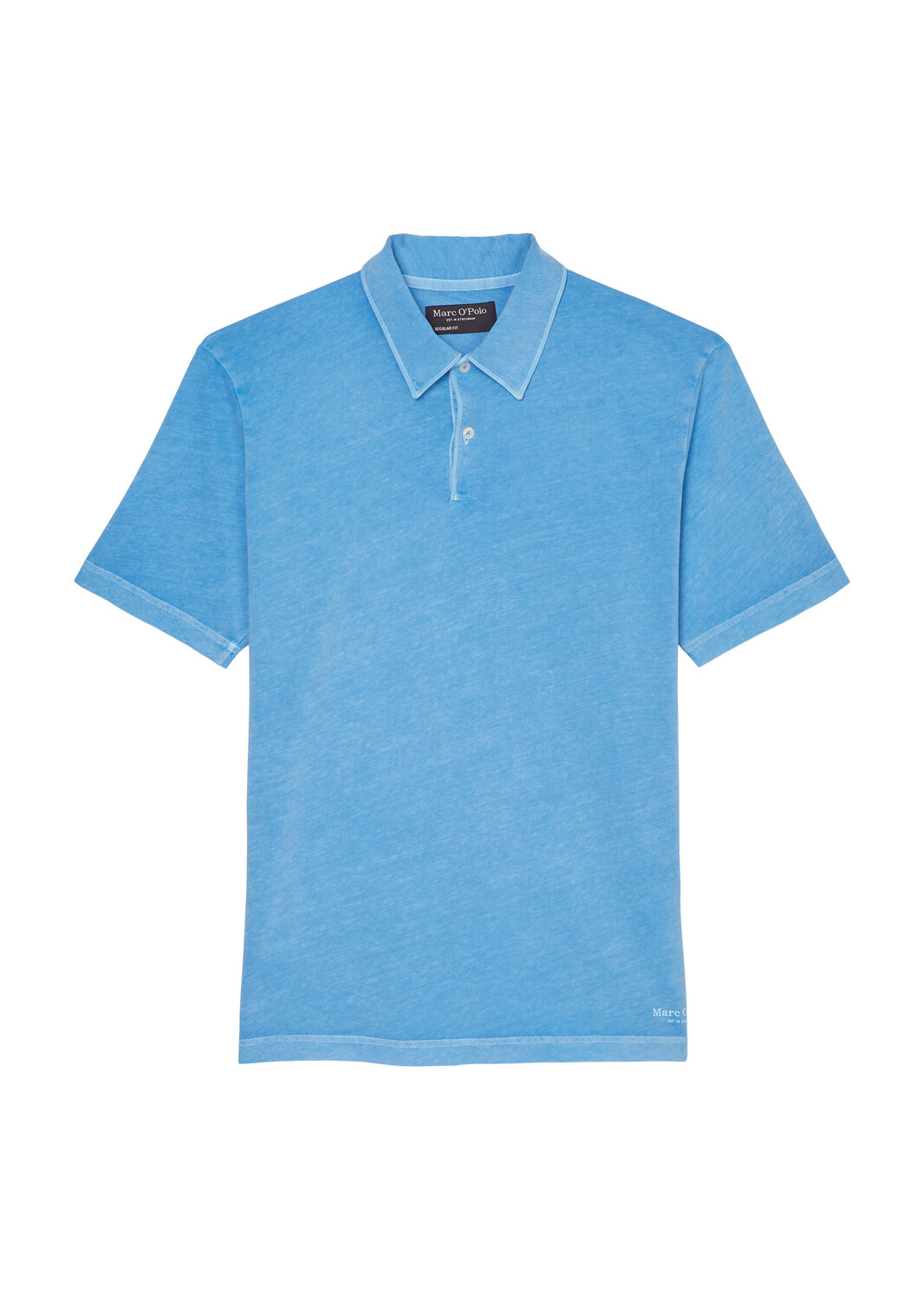 

Поло Marc O'Polo Jersey regular, цвет azure blue