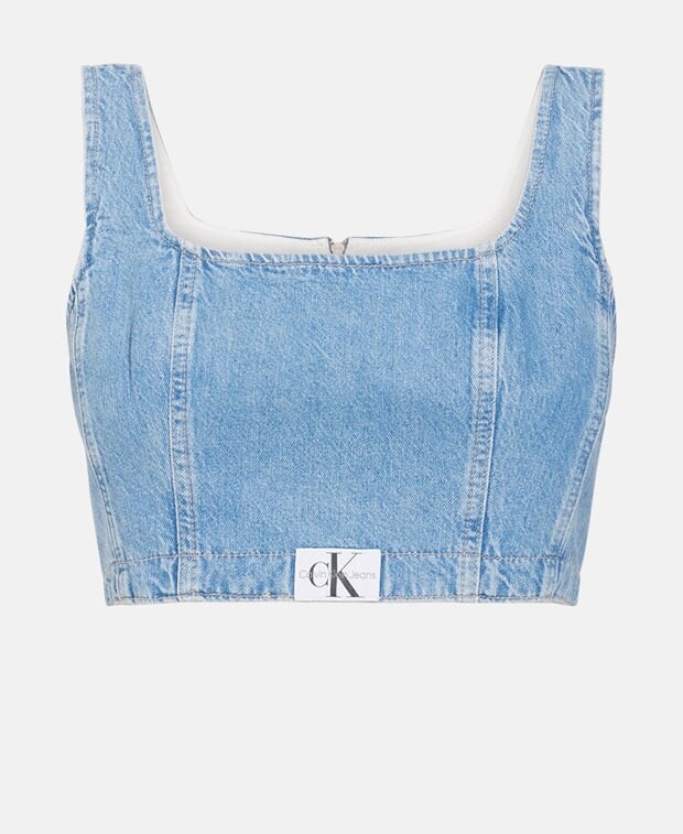 

Топ без рукавов Calvin Klein, синий