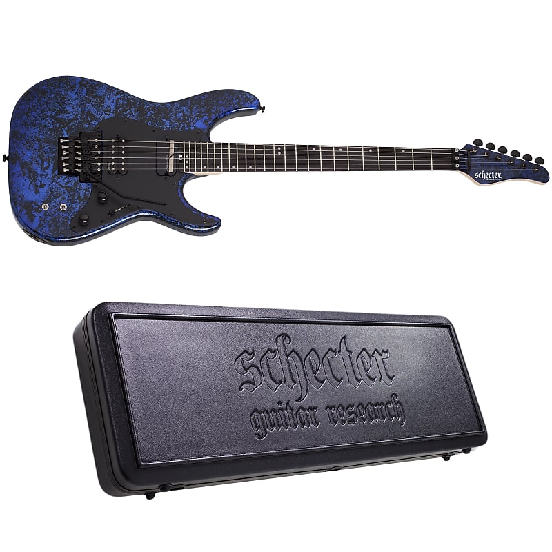 Электрогитара Schecter Sun Valley Super Shredder FR S Blue Reign Electric Guitar + Hard Case Sustainiac