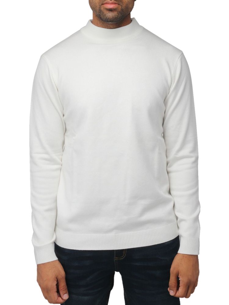 Однотонный свитер с воротником-стойкой X Ray, цвет Off White стеллаж под телевизор manhattan home lofty 1 8 off white matte cinnamon pa29251 1650 x 1802 x 380