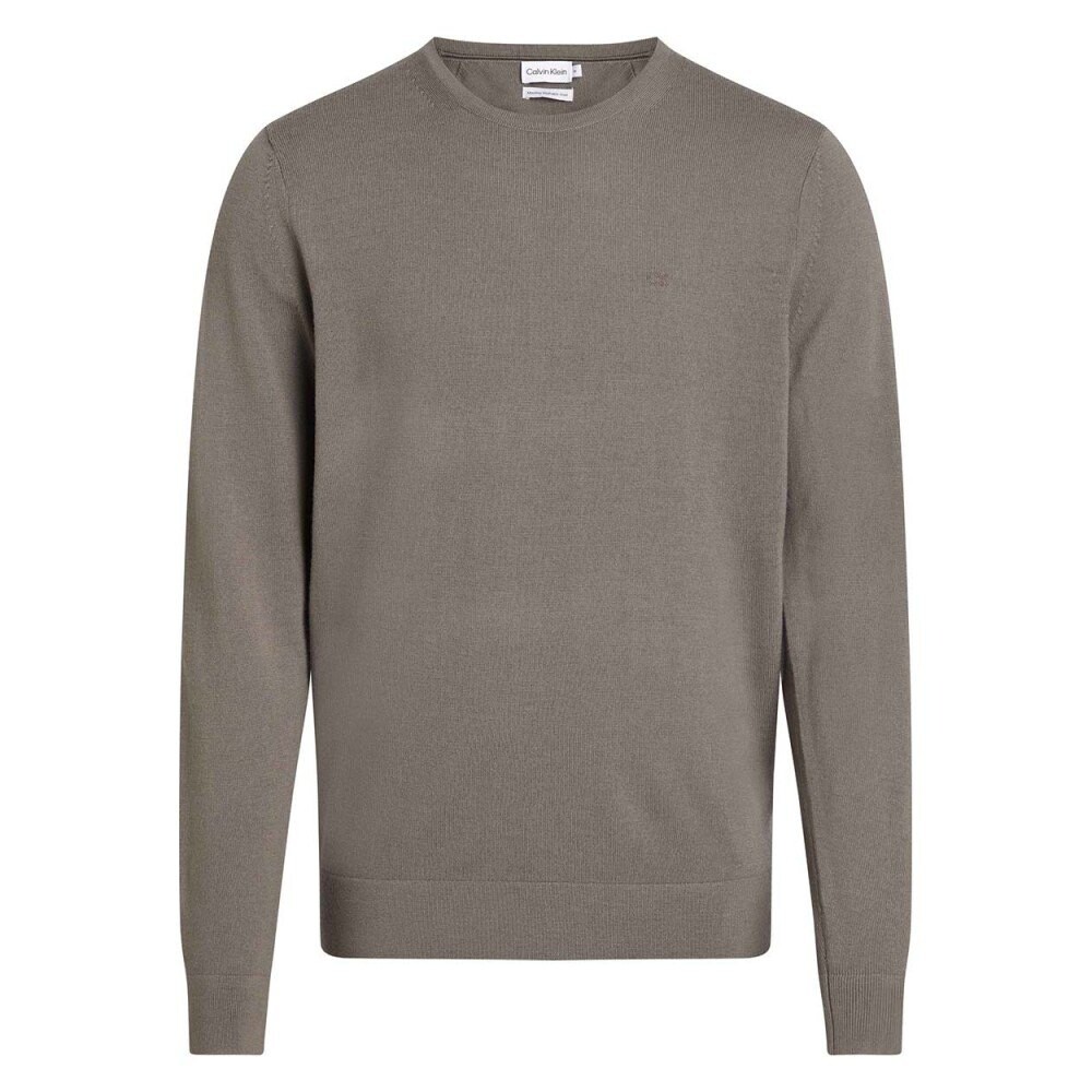 

Свитер Calvin Klein Round Neck, коричневый