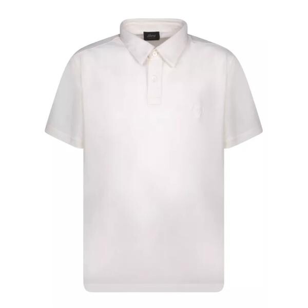 

Футболка wool polo shirt Brioni, белый