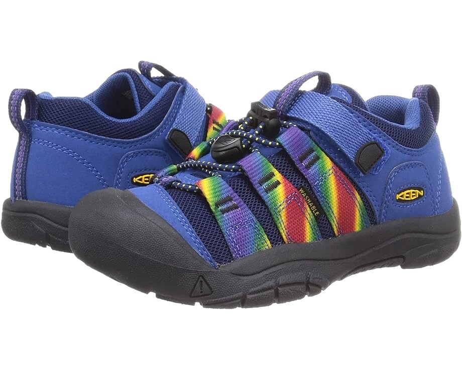 

Походные ботинки Keen Newport H2SHO, цвет Multi/Bright Cobalt