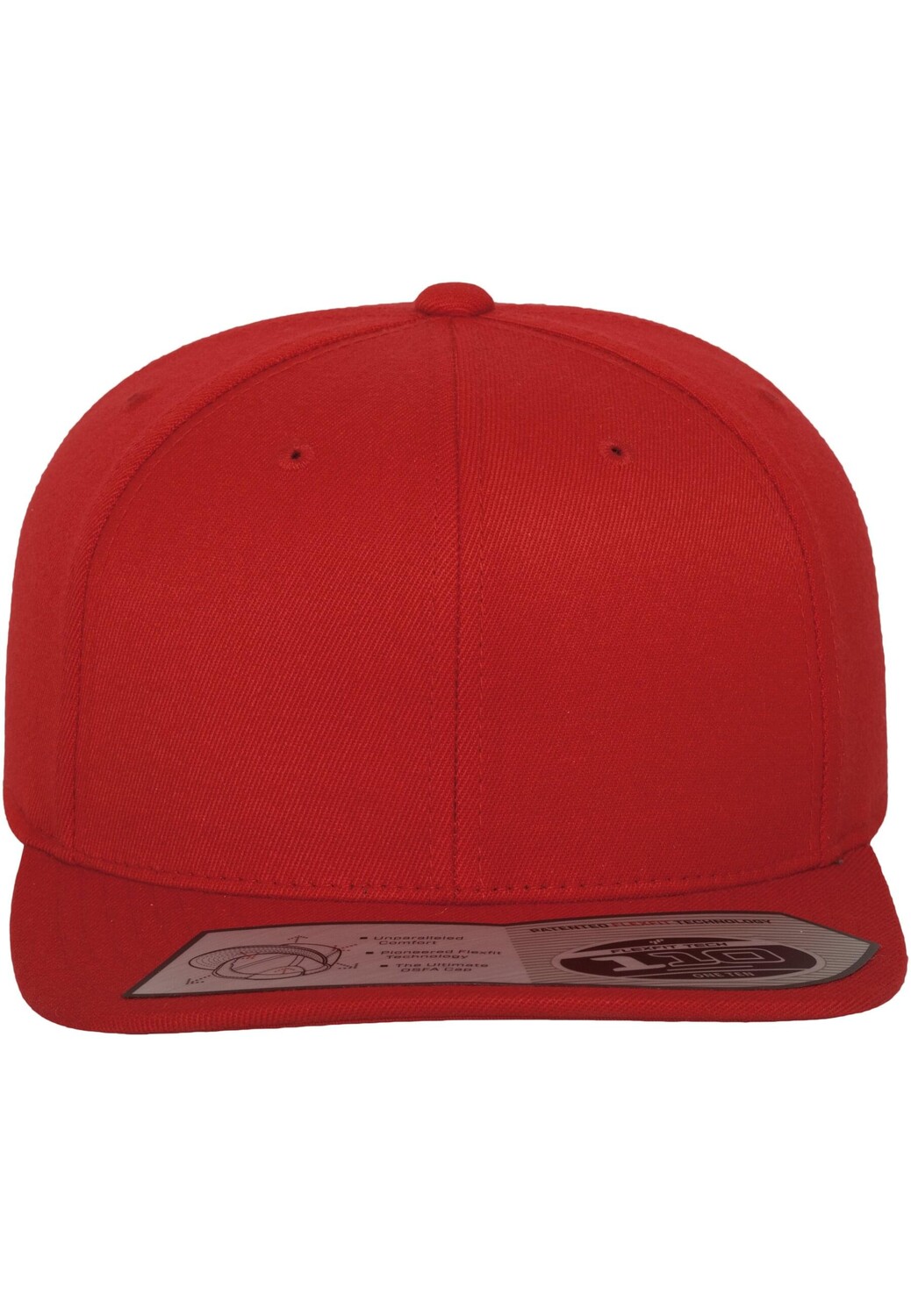 

Бейсболка Flexfit 110 Fitted, красный