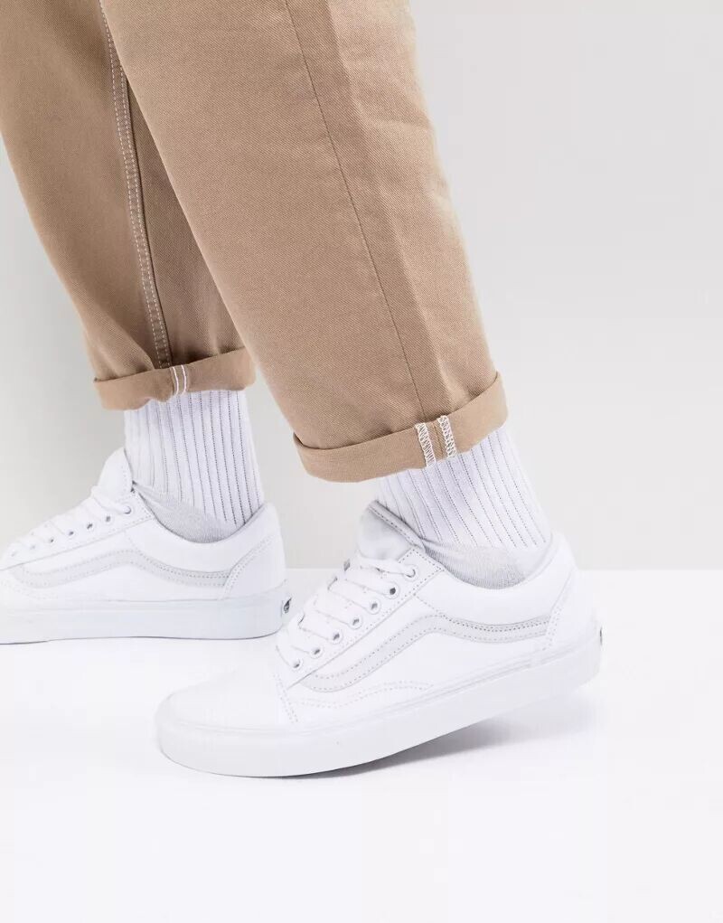 

Белые кроссовки Vans Old Skool