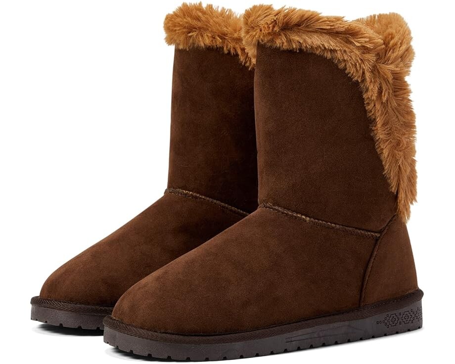 Ботинки MUK LUKS Carey Boots, цвет Brown/Spice цена и фото