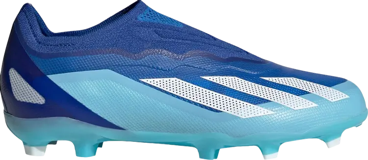 

Кроссовки X Crazyfast.1 Laceless FG J 'Marinerush Pack', синий
