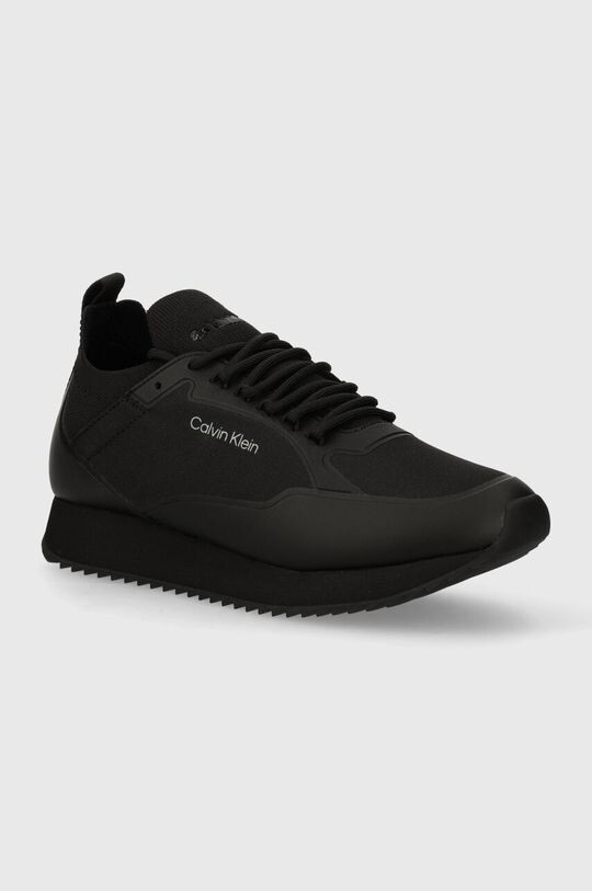 

Кроссовки Low Top Lace Up Nylon Calvin Klein, черный