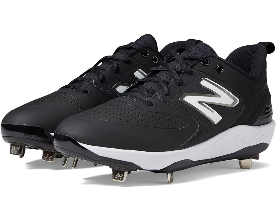 

Кроссовки New Balance Fresh Foam X 3000v6 Metal Synthetics, цвет Black/White 1