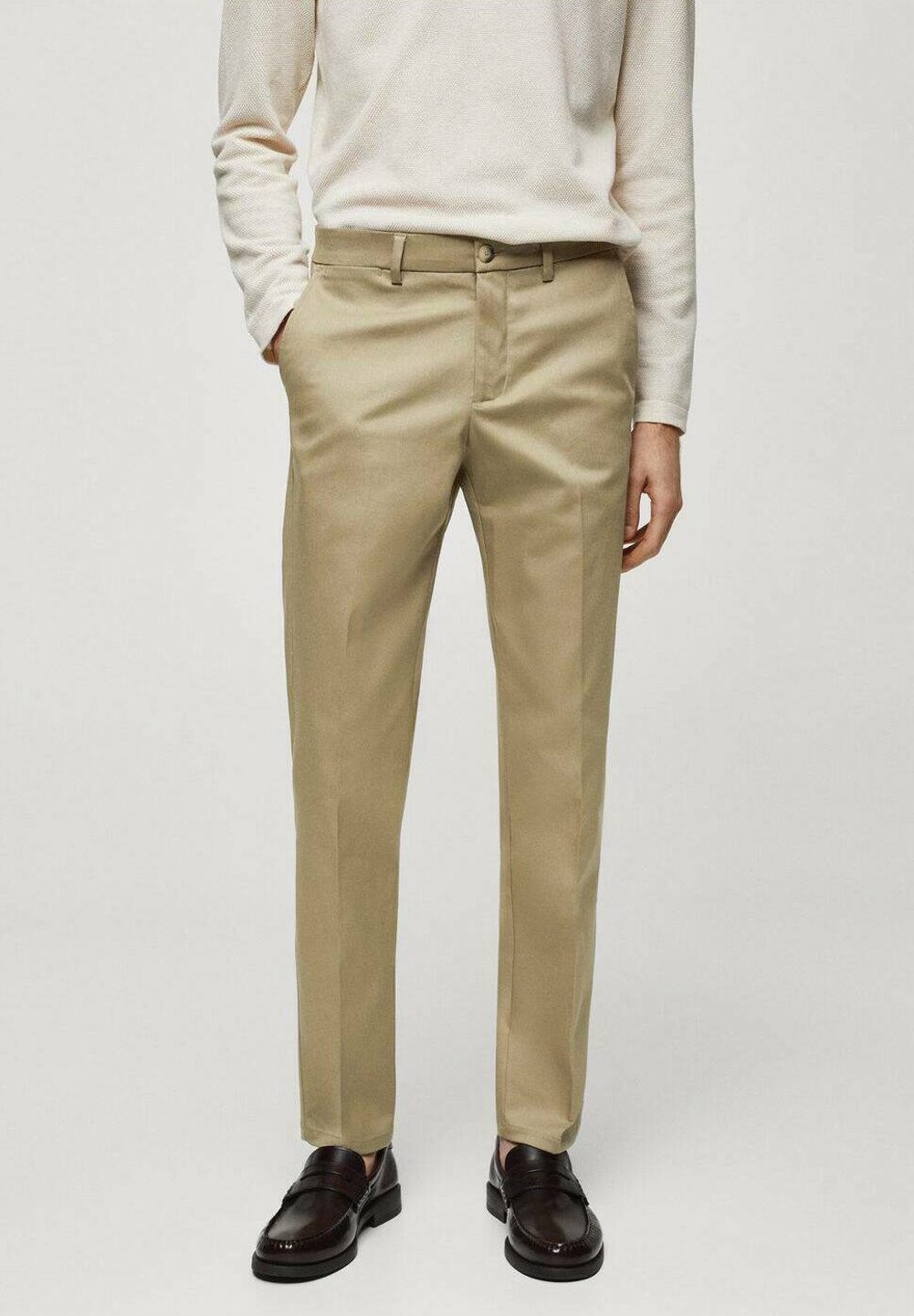 

Брюки DUBLINO Mango, цвет khaki