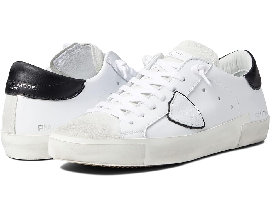Кроссовки Philippe Model PRSX Low Sneaker, цвет Basic/Blanc Noir кроссовки philippe model prsx low sneaker цвет foxy lamine noir argent