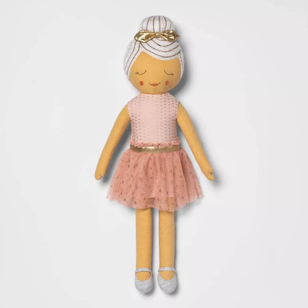

Подушка для детей в виде платья балерины цвета мяты - Pillowfort, цвет Pink