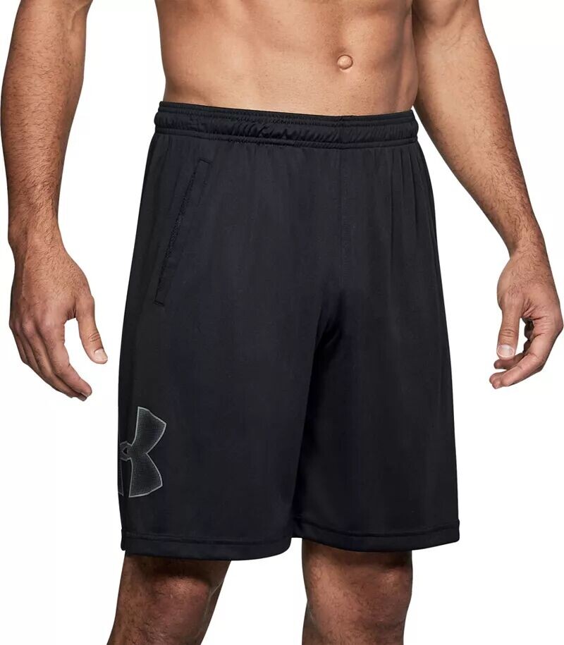 

Мужские шорты Under Armour с техническим рисунком 10 дюймов, черный