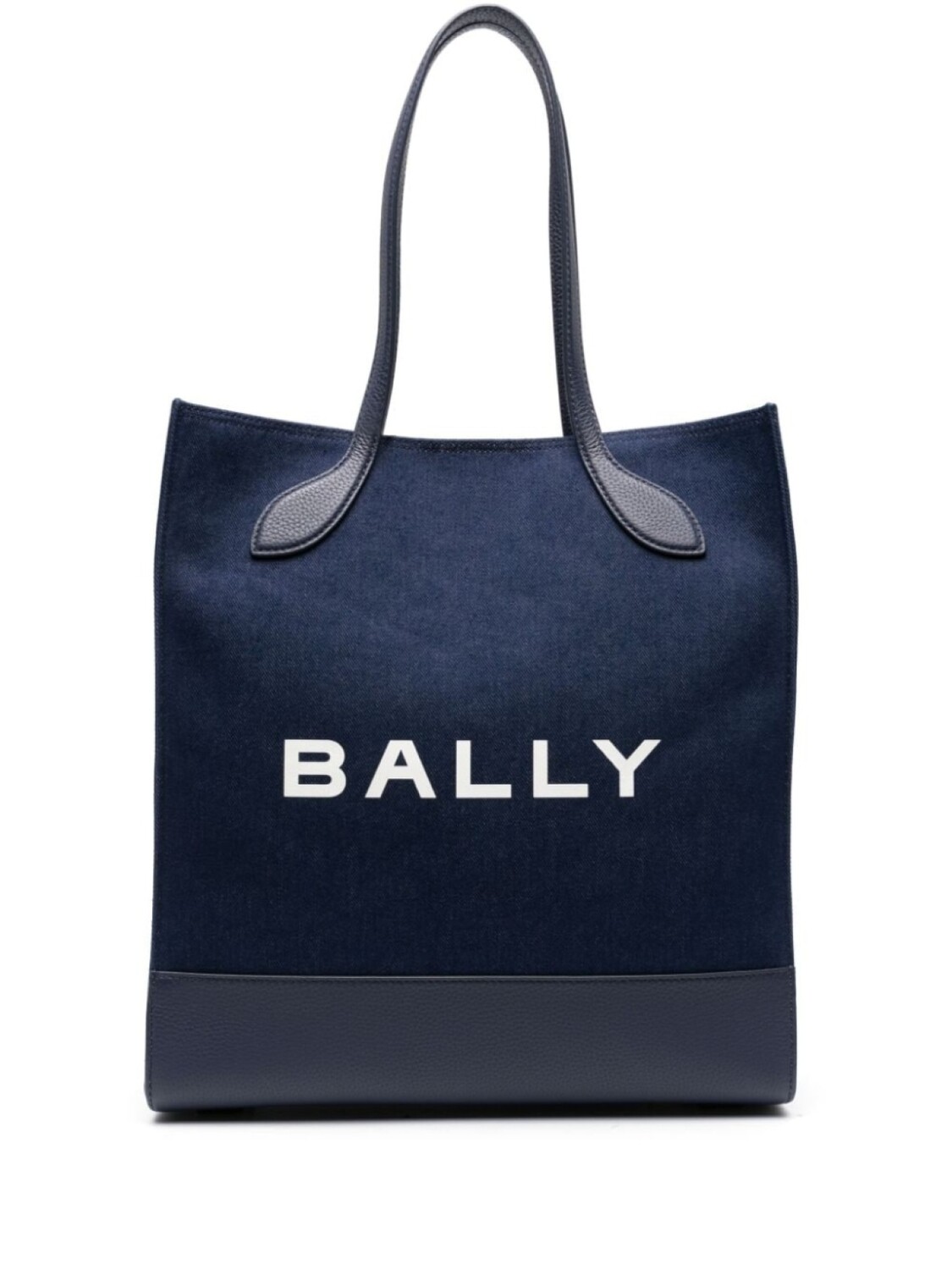 

Bally твиловая сумка-тоут Bar Keep On, синий