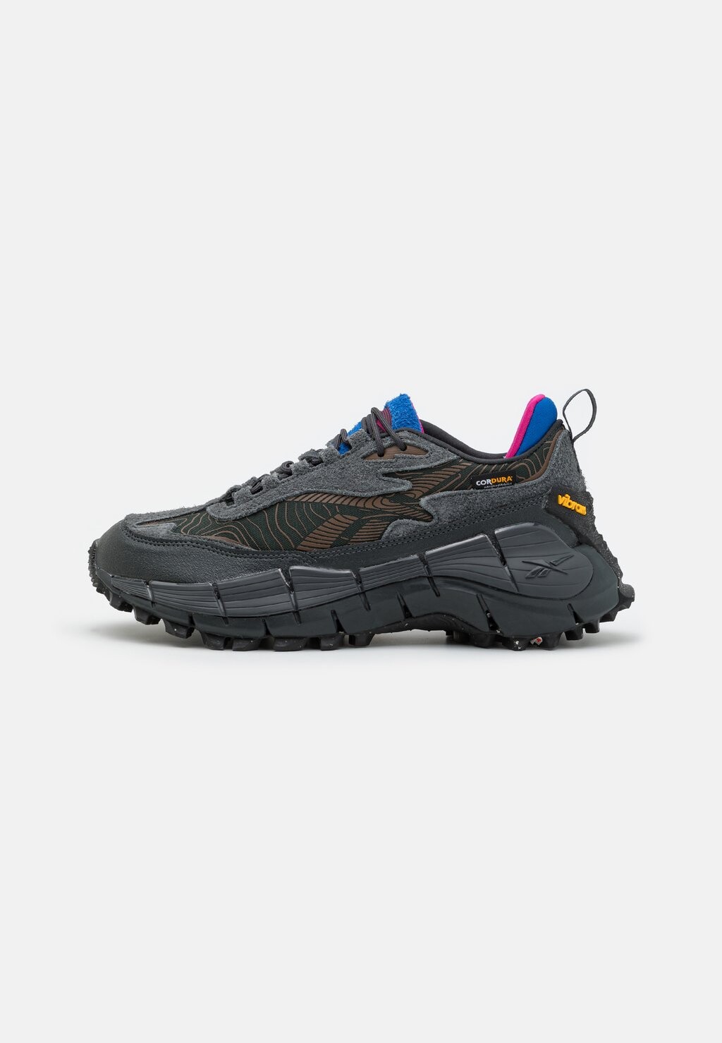 

Кроссовки Reebok ZIG KINETICA 2.5 EDGE UNISEX, цвет pure grey/collegiate brown/vector blue