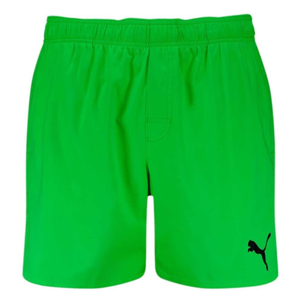 

Шорты для плавания Puma Mid Swimming Shorts, зеленый