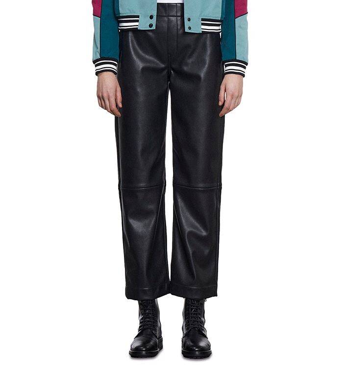 

Брюки из искусственной кожи Kooples The Kooples, черный