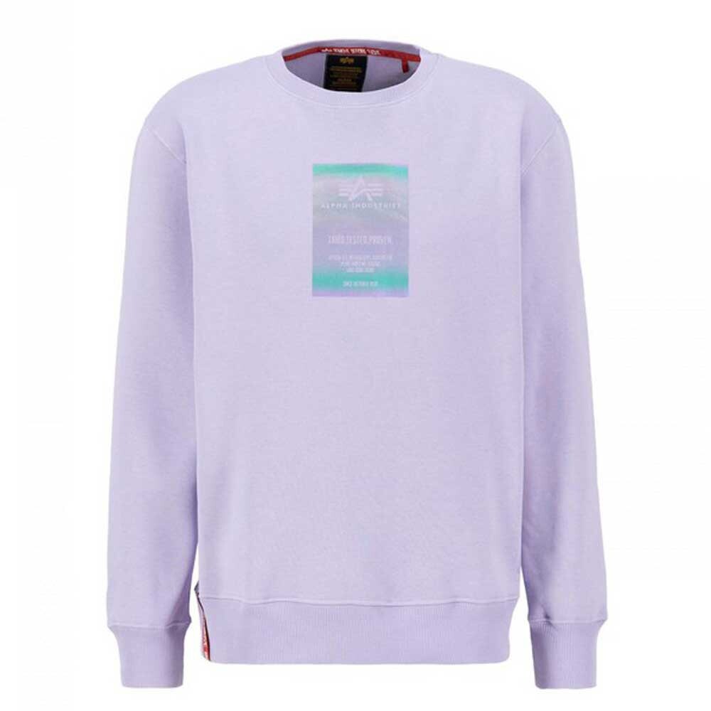 

Толстовка Alpha Industries Rainbow Refl. Label, фиолетовый