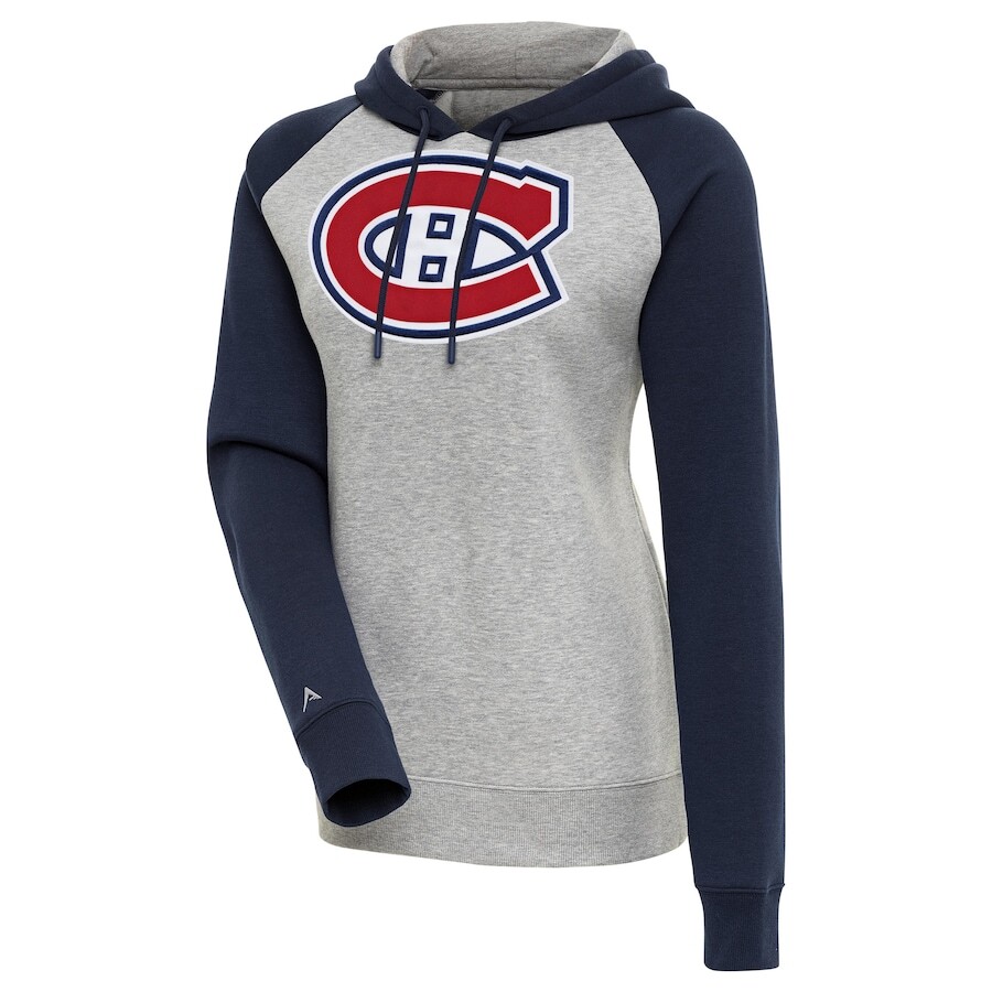 

Пуловер с капюшоном Antigua Montreal Canadiens, серый