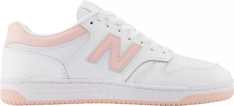 

Кроссовки New Balance 480, белый/розовый