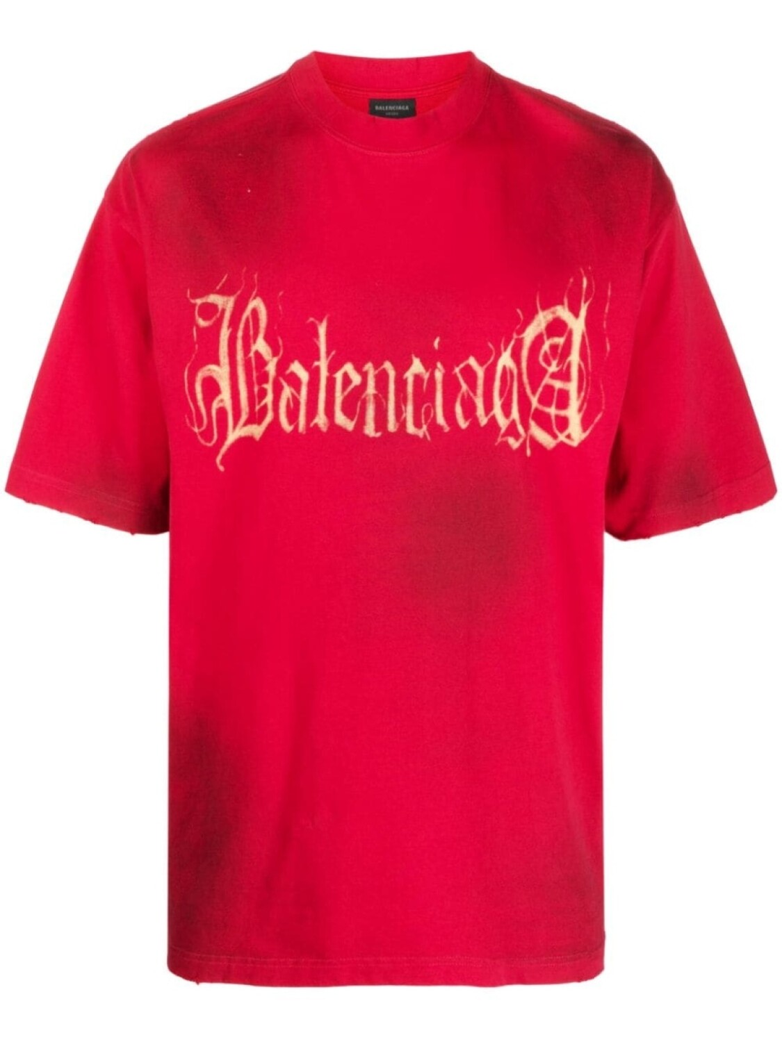 

Balenciaga футболка с логотипом, красный