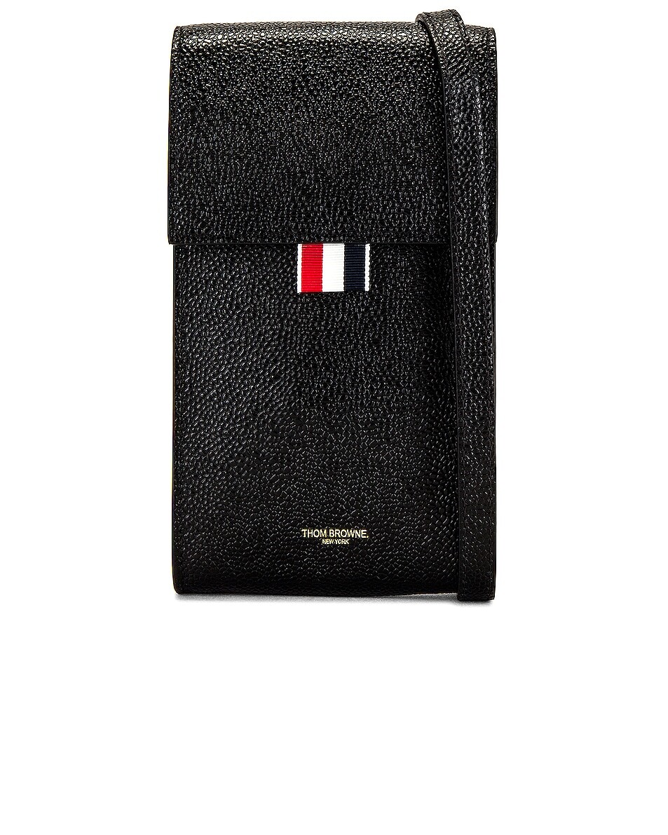 

Сумка кросс-боди Thom Browne Phone Holder, черный
