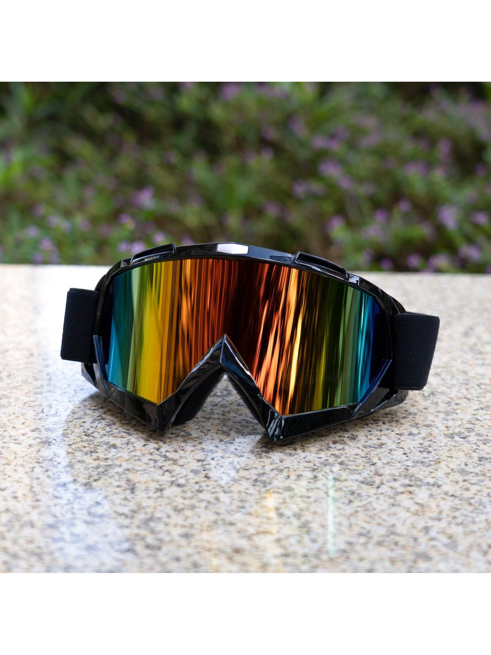 1 пара унисекс полнокадровых ветрозащитных пылезащитных очков с защитой от ультрафиолета UV400