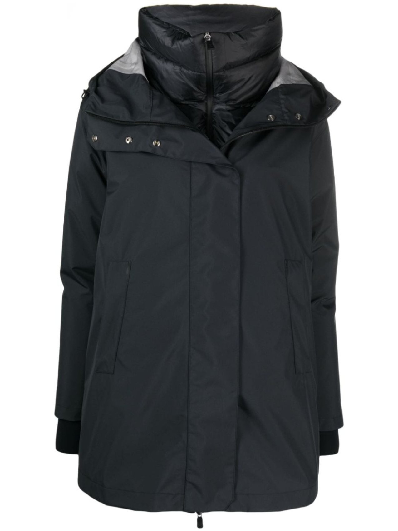 

Herno reversible double-layer parka, черный