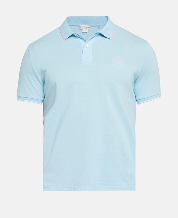 

Рубашка поло U.S. Polo Assn., светло-синий