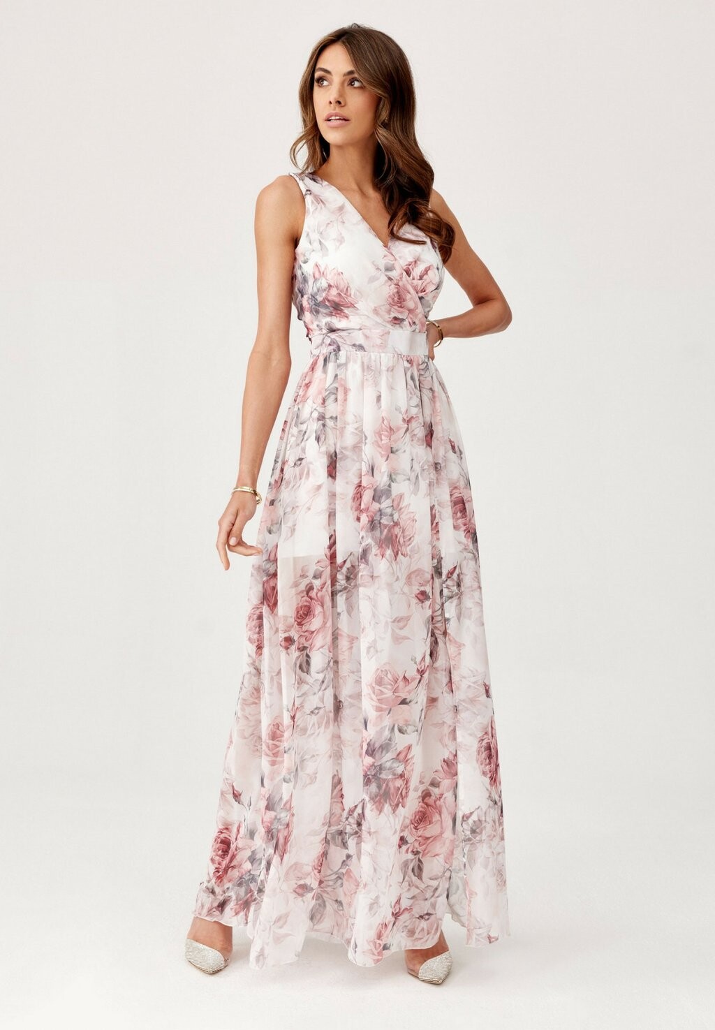 

Длинное платье Roco Fashion, мультиколор