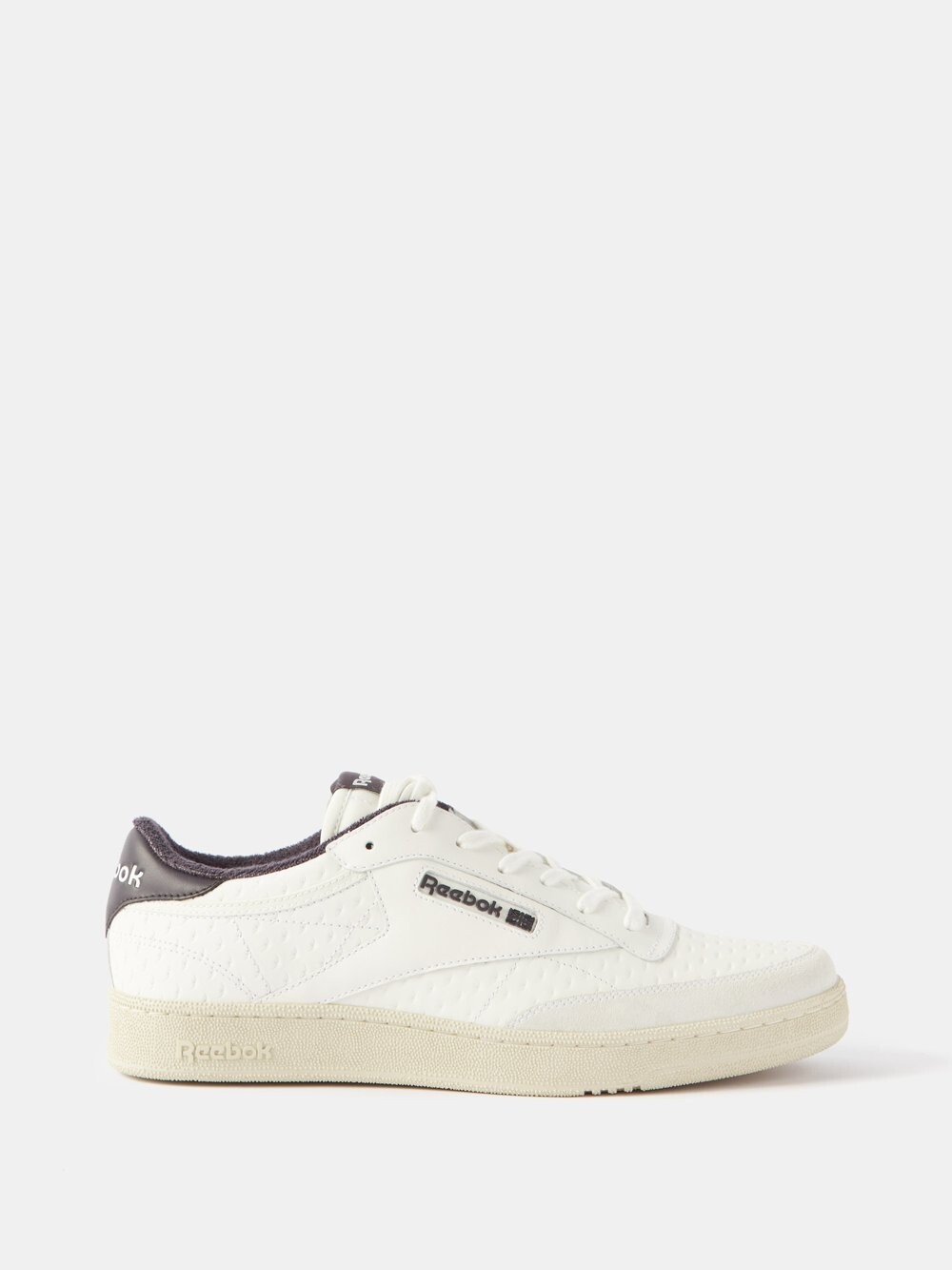 

Кожаные кроссовки club c Reebok, белый