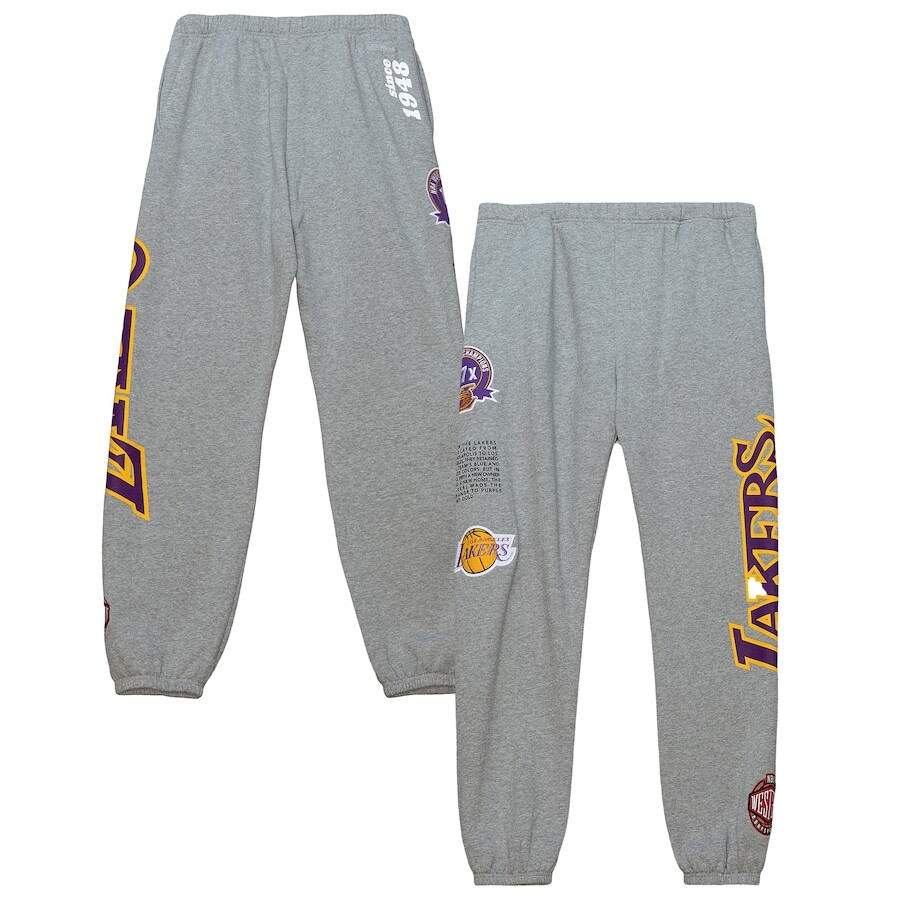 

Спортивные брюки Mitchell & Ness Los Angeles Lakers, серый