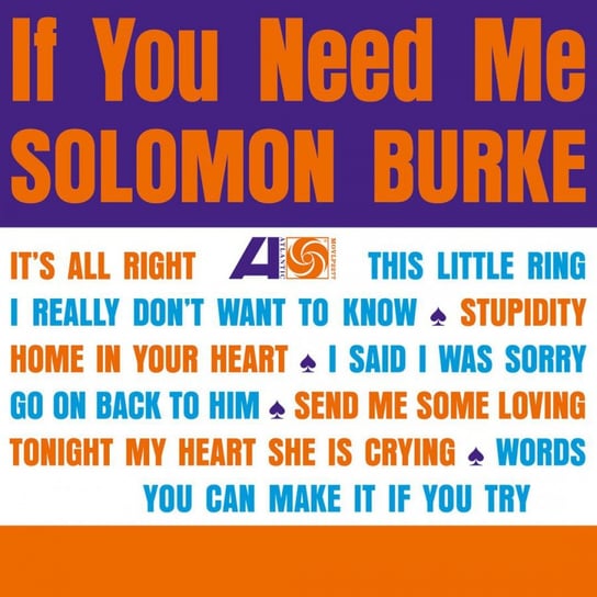 Виниловая пластинка Burke Solomon - If You Need Me