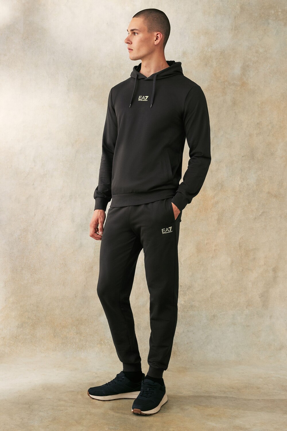 

Emporio armani core id толстовка с капюшоном спортивный костюм Ea7, черный