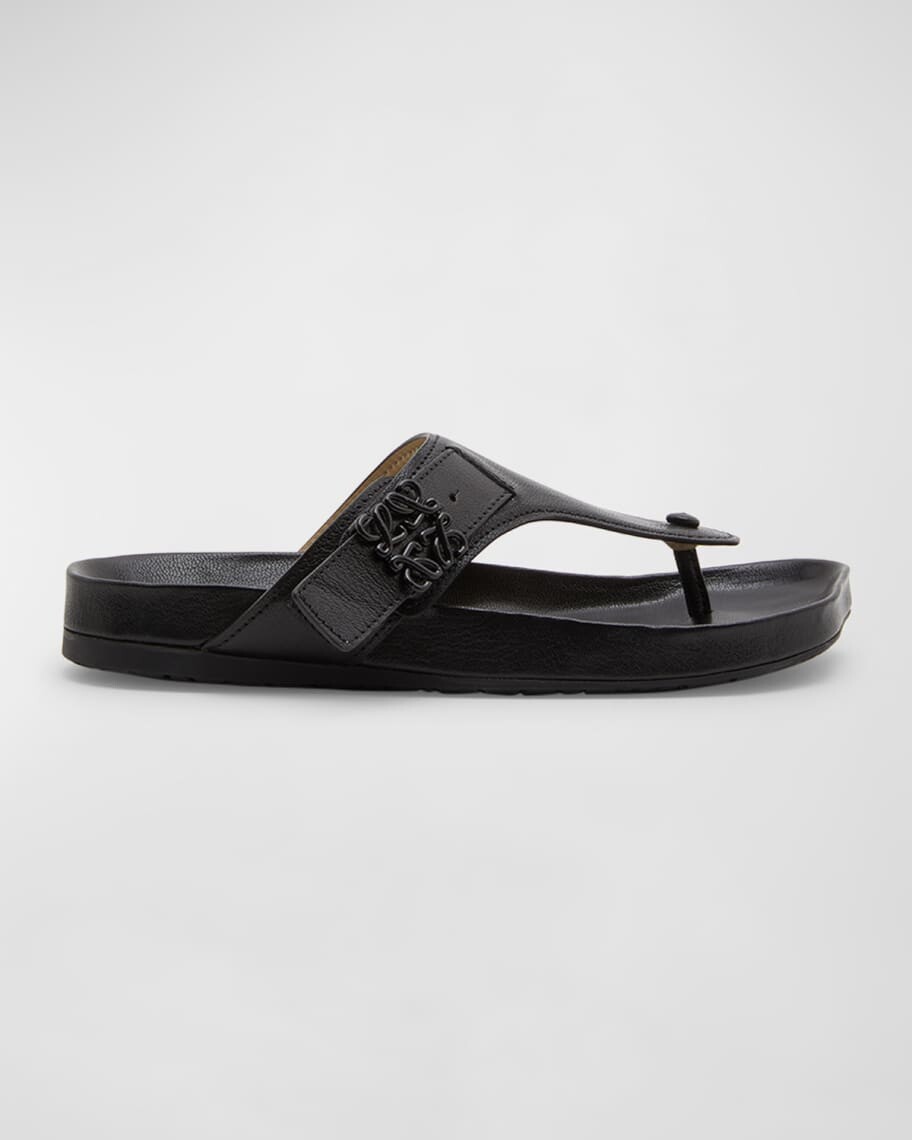 

Кожаные сандалии с ремешками Medallion Comfort Loewe