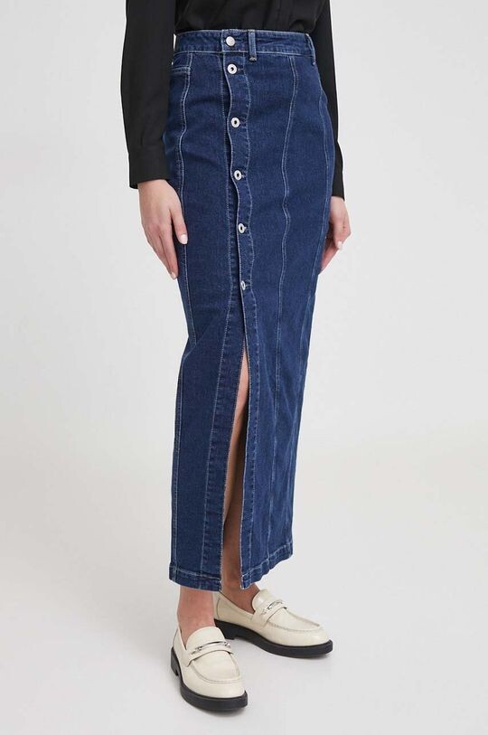 

МИДИ SKIRT джинсовая юбка UHW SCULPT Pepe Jeans, темно-синий
