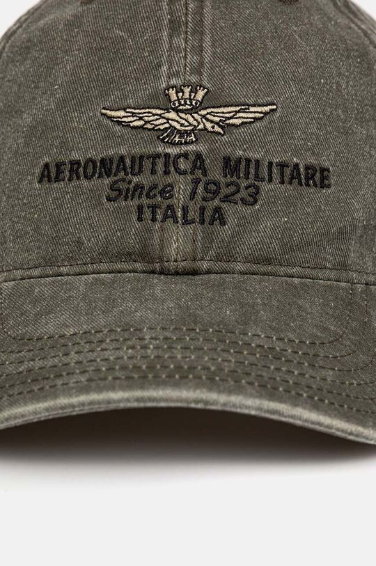 

Хлопковая бейсболка Aeronautica Militare, зеленый