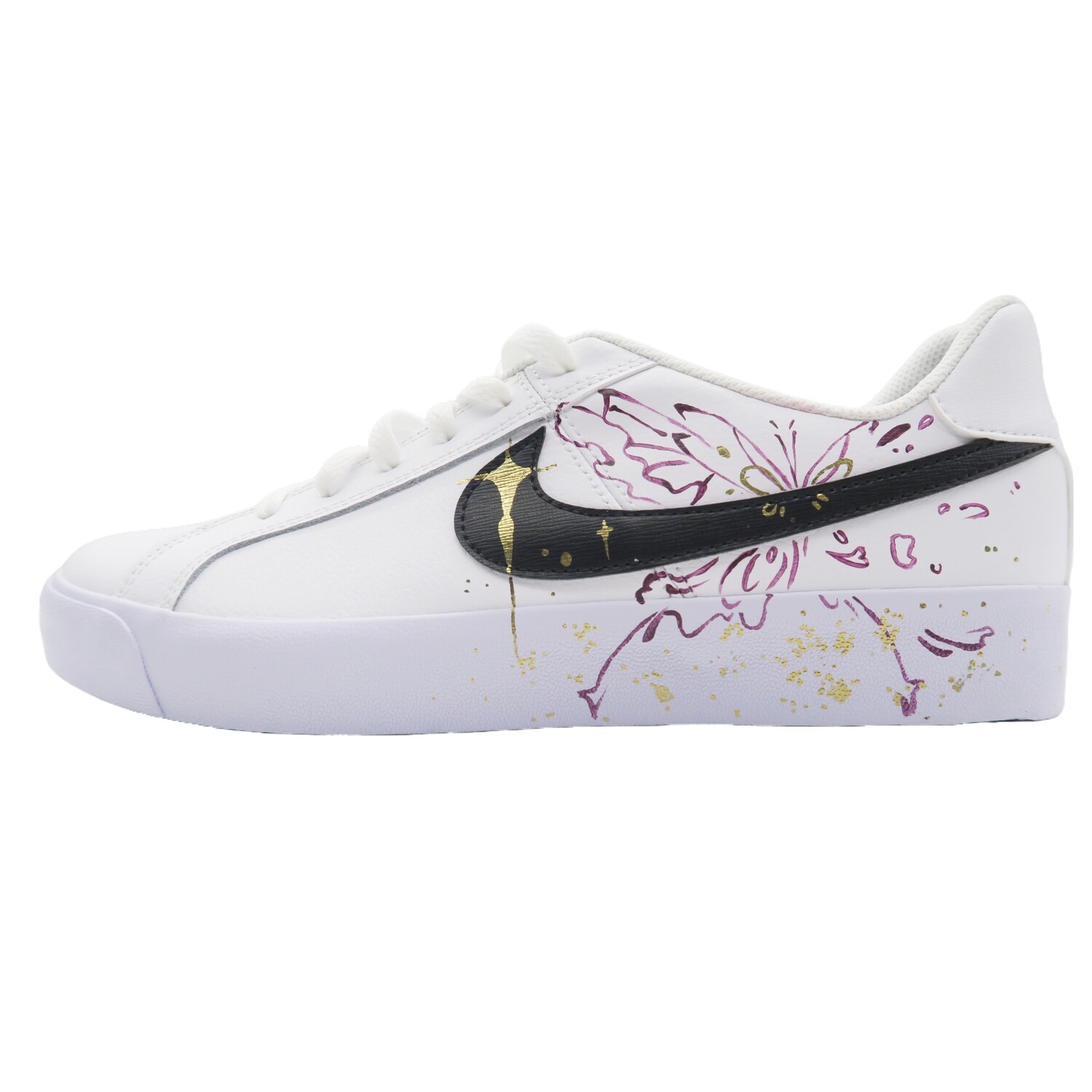 

Кроссовки Nike Court Royale Skateboarding Shoes Unisex Low-top Pink, розовый