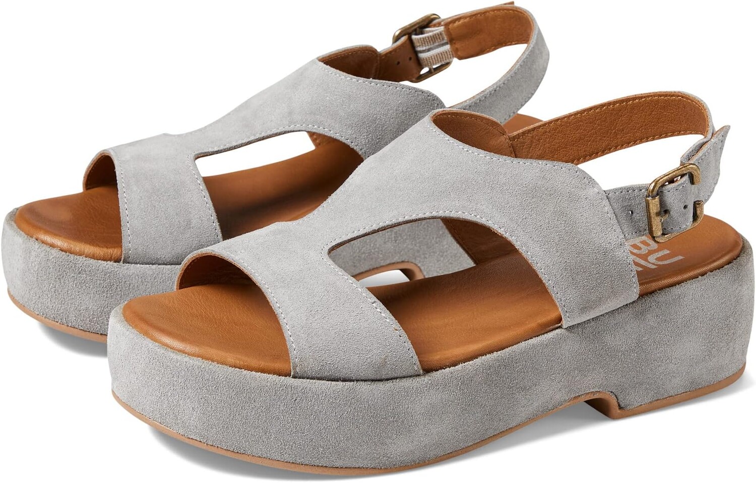 

Босоножки Taylor Bueno, цвет Light Grey Suede, Серый