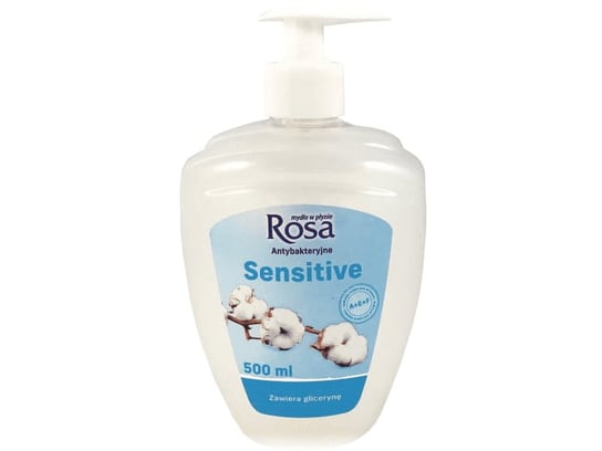 Роза, Антибактериальное жидкое мыло Sensitive, 500 мл, Rosa