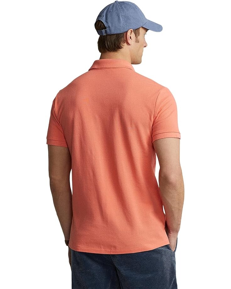 

Поло Polo Ralph Lauren Classic Fit Mesh Polo Shirt, цвет Deep Mango