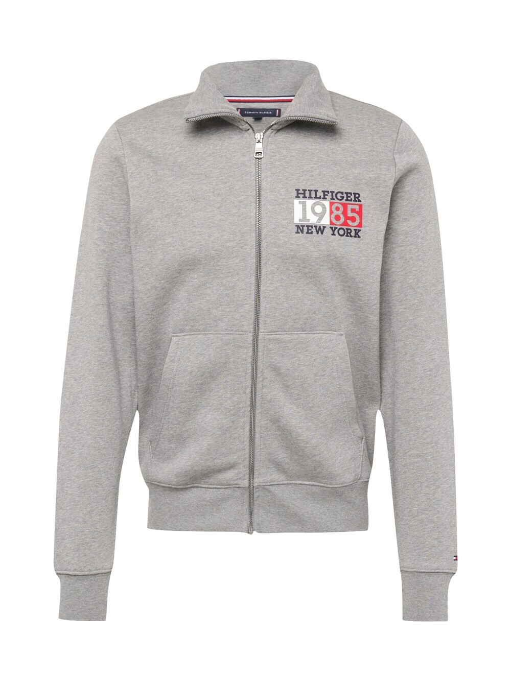 

Толстовка на молнии Tommy Hilfiger New York, пестрый серый