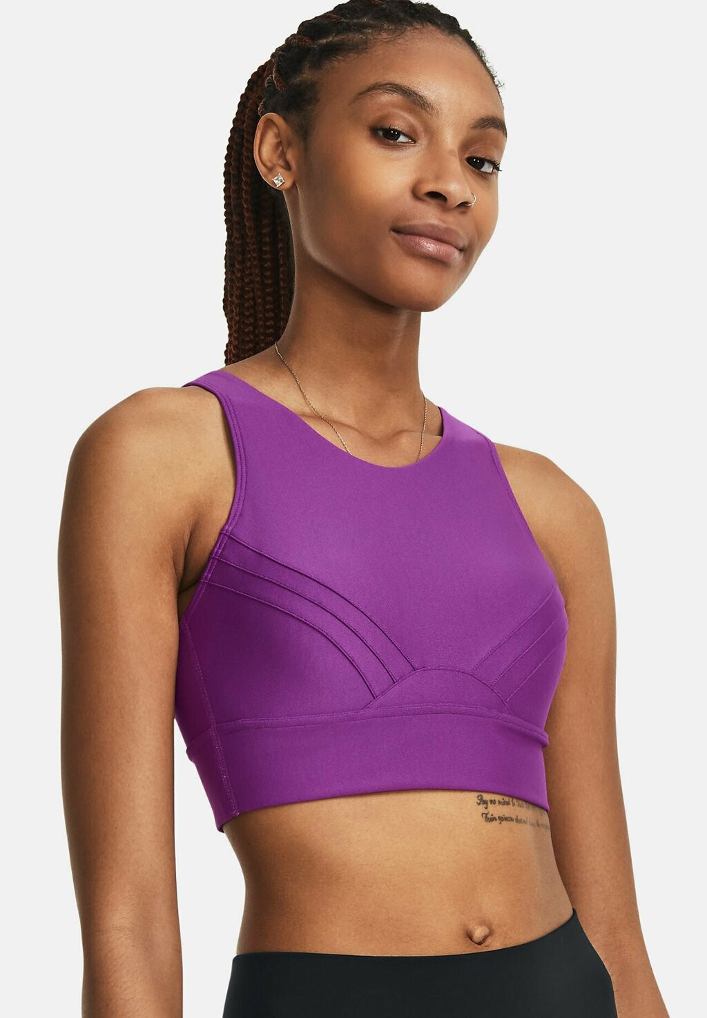 

Спортивный бюстгальтер средней поддержки INFINITY PINTUCK Under Armour, кассис