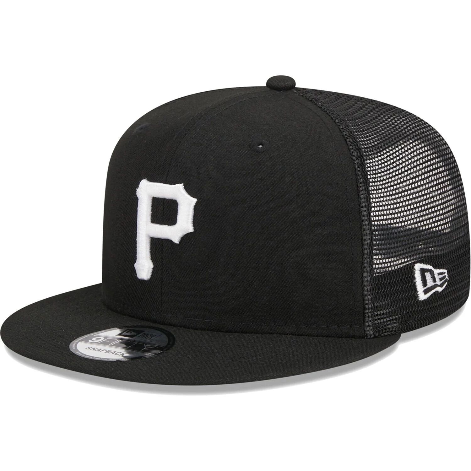 

Мужская черная кепка New Era Pittsburgh Pirates Trucker 9FIFTY Snapback