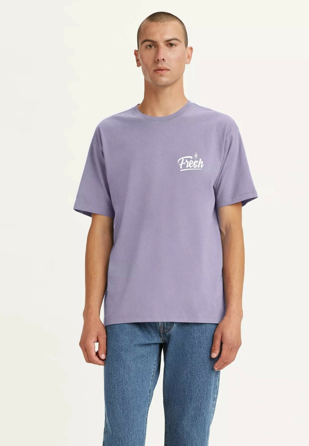 

Футболка с принтом Levi's, синий
