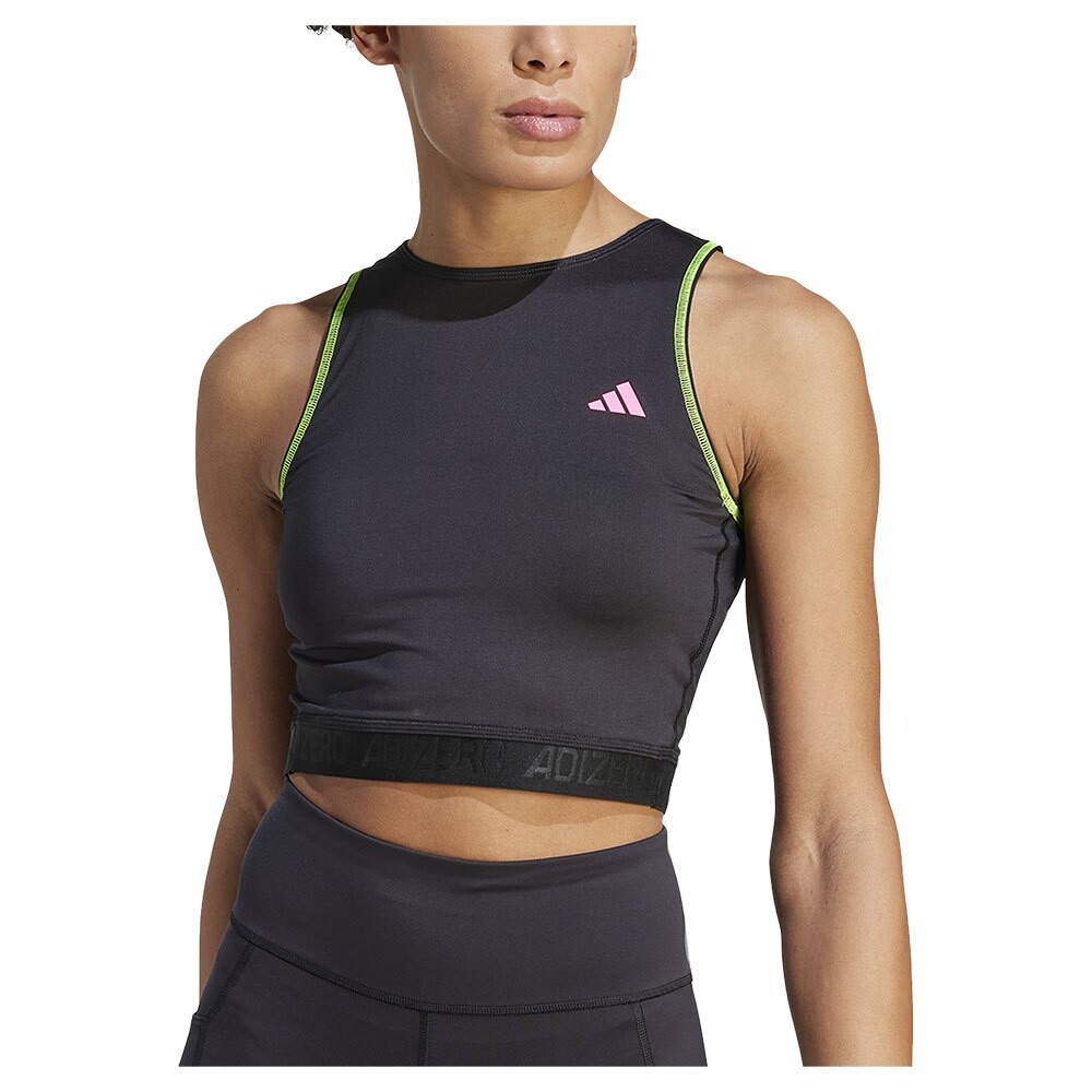 

Спортивный топ adidas Adizero, черный