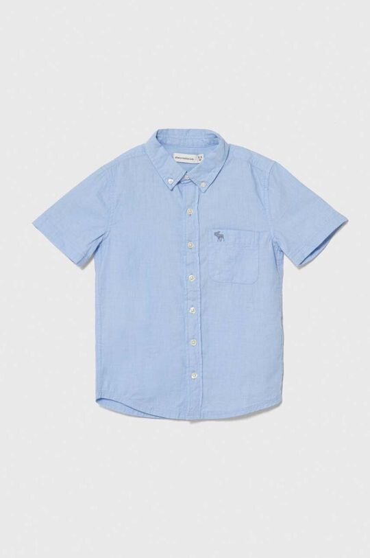 

Abercrombie & Fitch Детская хлопковая рубашка, синий