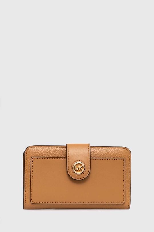 

Кожаный кошелек MICHAEL Michael Kors, коричневый